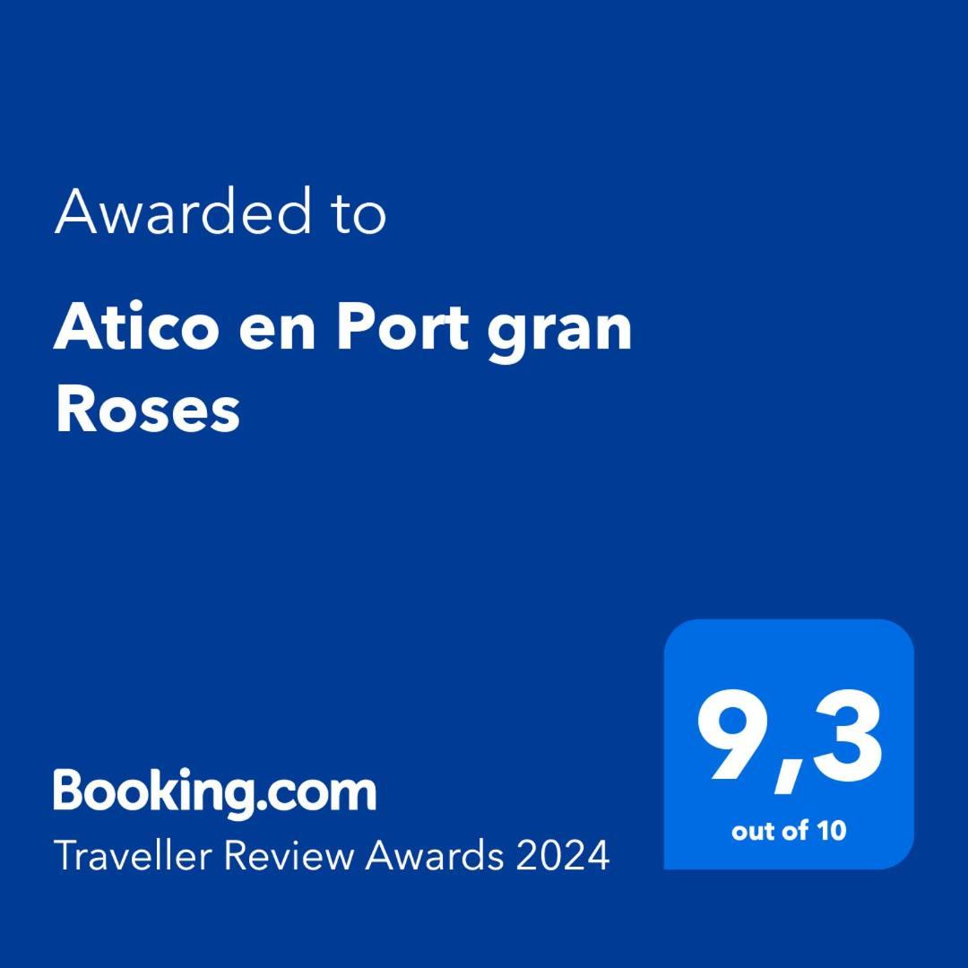Апартаменты Atico En Port Gran Росас Экстерьер фото